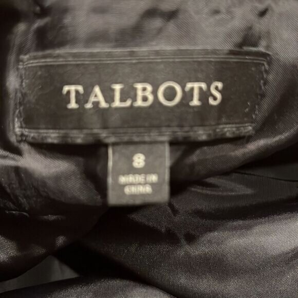 𝅺talbots Wool Blend Pleated Skirt - Size 8 - Picture 5 of 6